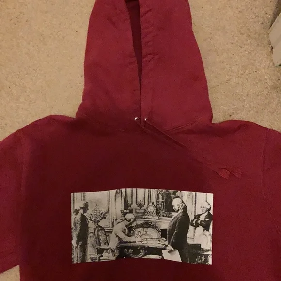 Large supreme x mike Kelly sweatshirt.